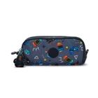 Estojo Kipling Gitroy Gaming Grey