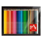 Estojo Lápis Aquarela Caran DAche Swisscolor 30 Cores Caixa Madeira 1285430