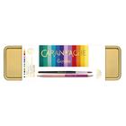 Estojo Lápis Aquarelável Caran D'ache Prismalo Bicolor Rainbow com 24 Cores