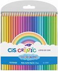 Estojo lapis de cor criatic pastel 24c -ref 600201 - CIS