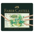 Estojo Lápis Pastel Pitt com 24 Cores Faber-castell 112124