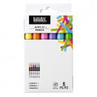 Estojo Liquitex Paint Marker Fine 06 Cores Vibrantes