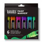 Estojo Liquitex Paint Marker Wide 06 Cores Vibrantes