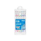 Estojo Marca-texto Cis Lumini Ex Slim C/6 Cores 5.7316