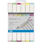 Estojo Marcador Artístico Cis Graf Duo C/6 Cores Tons Pastel 59.7600 1 ed