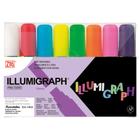 Estojo Marcador Zig Illumigraph 08 Cores PMA-720 - Kuretake