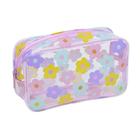 Estojo Necessaire escolar Love Daisy Molin Floral