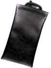 Estojo para óculos de sol MyEyeGlassCase Squeeze Top XL Black Leather