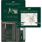 Estojo Pitt Graphite Set Faber-Castell com 19 Pecas