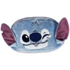 Estojo Simples Fluffy Pelúcia Stitch Disney - DAC