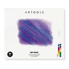 Estojo Soft Pastel Artools com 24 Cores - 611143