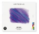 Estojo Soft Pastel Artools com 24 Cores - 611143