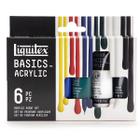 Estojo Tinta Acrilica Basics Liquitex 22ml C/6 Cores