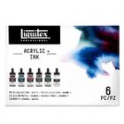 Estojo Tinta Acrílica Ink Liquitex 30ml Muted Tons C/6 Cores