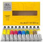 Estojo Tinta Acrílica Winsor & Newton Galeria 20ml 10 Unid