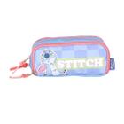 Estojo Triplo Stitch Disney Classics Escolar Infantil Luxcel