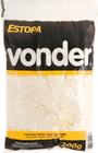 Estopa branca 200g para polimento - Vonder