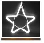 Estrela Led Neon Decoração De Natal 30 Cm - Estrela Natal