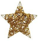 Estrela Rattan Ouro 20cm - 1 Un