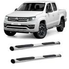 Estribo Amarok 2015 2016 2017 2018 2019 Cromado Oblongo CD - Solar