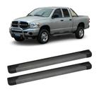 Estribo Dodge RAM 2006 a 2011 Cabine Dupla Grafite Aluminio