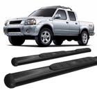 Estribo Frontier 2003 a 2007 Oblongo Oval Preto - HOZZ