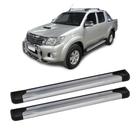 Estribo Hilux 2005 2006 2007 a 2015 Cabine Dupla Aluminio