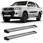 Estribo Hilux 2006 2007 2008 2009 2010 Alumi. Cabine Dupla