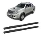 Estribo Hilux 2009 2010 2011 2012 Cab Dupla Preto Oblongo