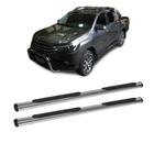 Estribo Hilux 2016 2017 a 2020 Cabine Dupla Cromado Oblongo