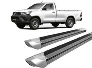 Estribo Hilux 2016 a 2020 Personalizado Prata C S