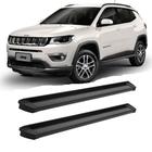 Estribo jeep compass 2016 2017 2018 2018 2020 alumínio preto