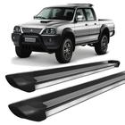 Estribo L200 Sport Outdoor Personalizado Preto Fosco - HOZZ