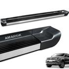 Estribo Lateral Amarok 2010 a 2022 CD Cinza Iron Personalizado - Gtnox