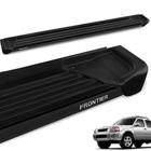 Estribo Lateral Frontier 1998 a 2007 Aluminio Preto A1 - Gtnox