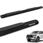 Estribo Lateral Hilux 2016 a 2021 Oblongo Oval Preto - Gtnox