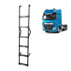 Estribo Traseiro para DAF CF 85 Cabine Alta 6 Degraus Preto