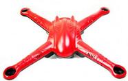 Estrutura Vermelha e Preta Para Drone Free-x - FX4-001-1