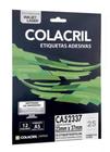 Etiqueta A5Q 2337 C/25 - CX 12 Fl Colacril