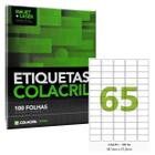 Etiqueta Adesiva A4 CA4351 38,1 x 21,2 mm 100 Folhas Colacri