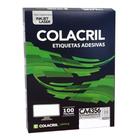 Etiqueta Adesiva Branca P/ Impressora Ca4356 Colacril 100fls