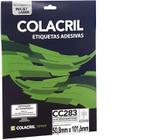 Etiqueta Carta Cc283, 50,8 X 101,6 Mm 25 Folhas Colacril