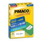 Etiqueta inkjet/laser A4350 com 100 folhas Pimaco