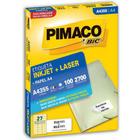Etiqueta Inkjet/Laser A4355 Com 100 Folhas Pimaco
