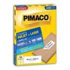 Etiqueta inkjet/laser A4363 com 100 folhas Pimaco