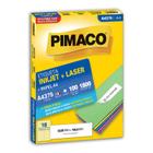 Etiqueta inkjet/laser A4375 com 100 folhas Pimaco
