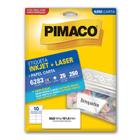 Etiqueta inkjet/laser carta 6283 com 25 folhas Pimaco