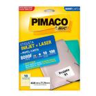 Etiqueta Pimaco p/ Impressão 8099F Ink-jet Laser Carta c/ 100 etiquetas