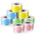 Etiquetas adesivas térmicas Roll AKOGIRSE 2cm Pink Circle 6000