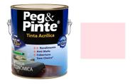 Eucatex Tinta Acrilica Pintura Parede Peg Pinte Rosa Bebe 3,6 Lt